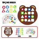 Quebra-Cabeça 3D de Formas Geométricas – Cores e Formas!