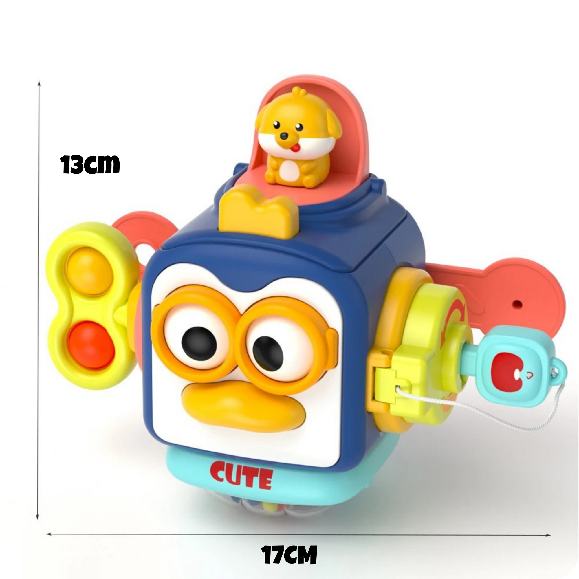 Cubo Sensorial Montessori – Estimula os Sentidos e a Coordenação Fina!