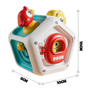 Cubo Sensorial Montessori – Estimula os Sentidos e a Coordenação Fina!