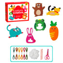 Kit Costura Criativa Montessori – Coordenação e Criatividade!