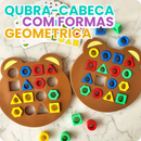 Quebra-Cabeça 3D de Formas Geométricas – Cores e Formas!