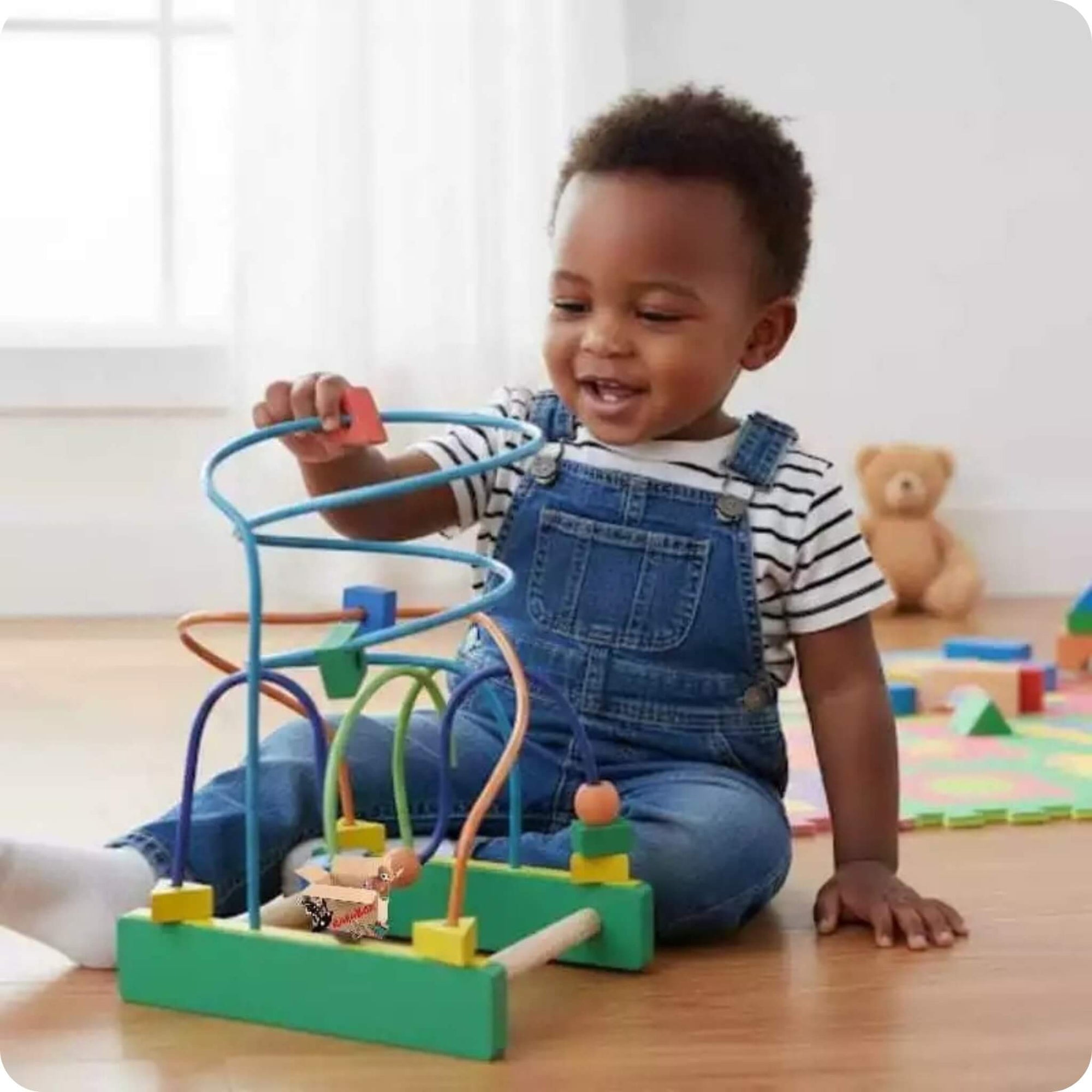 Labirinto de Miçangas – Coordenação Motora e Noções de Matemática!