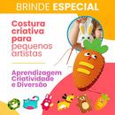 [BRINDE ESPECIAL] - Kit Costura Criativa Montessori.