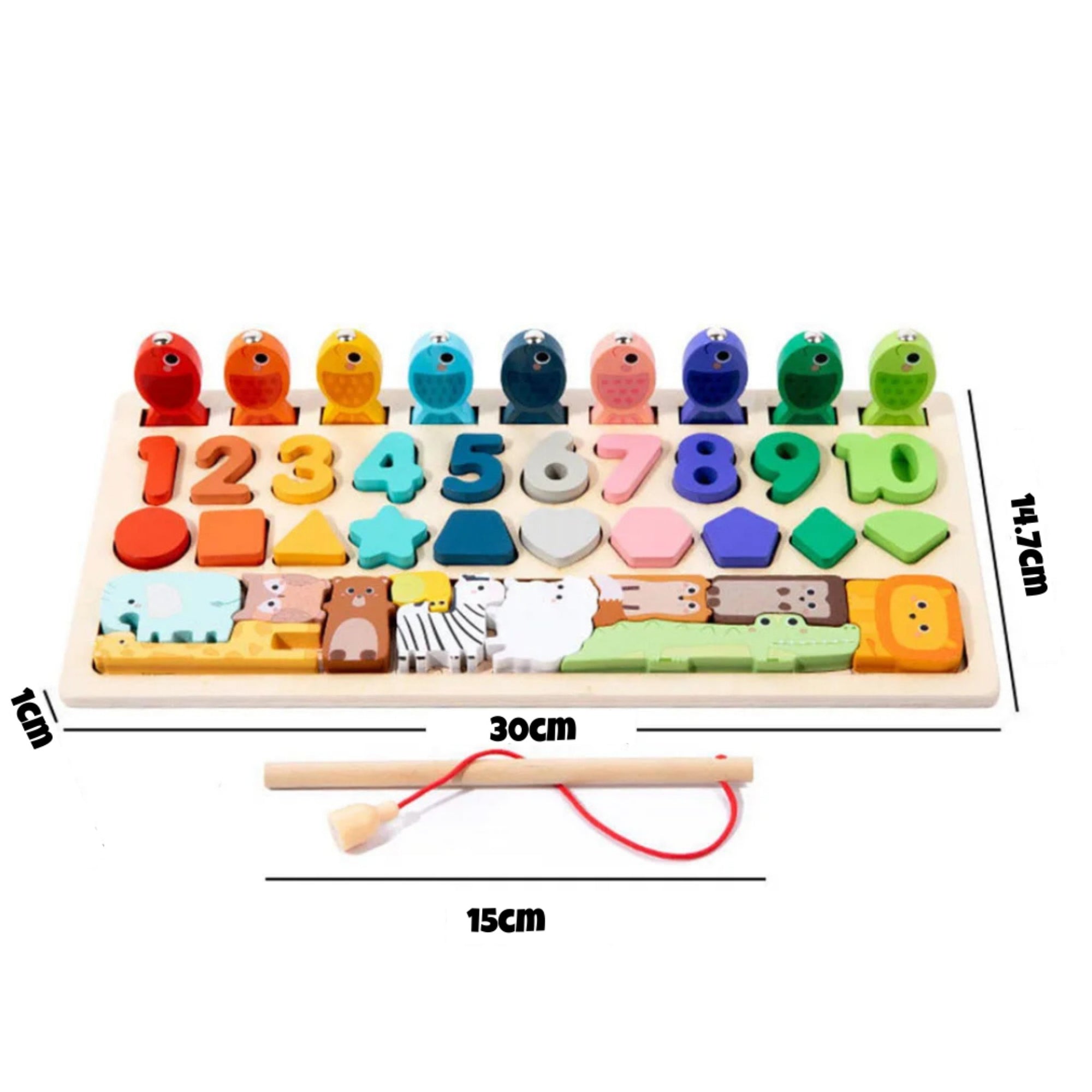 Painel Montessori – Aprendizado de Formas e Números!